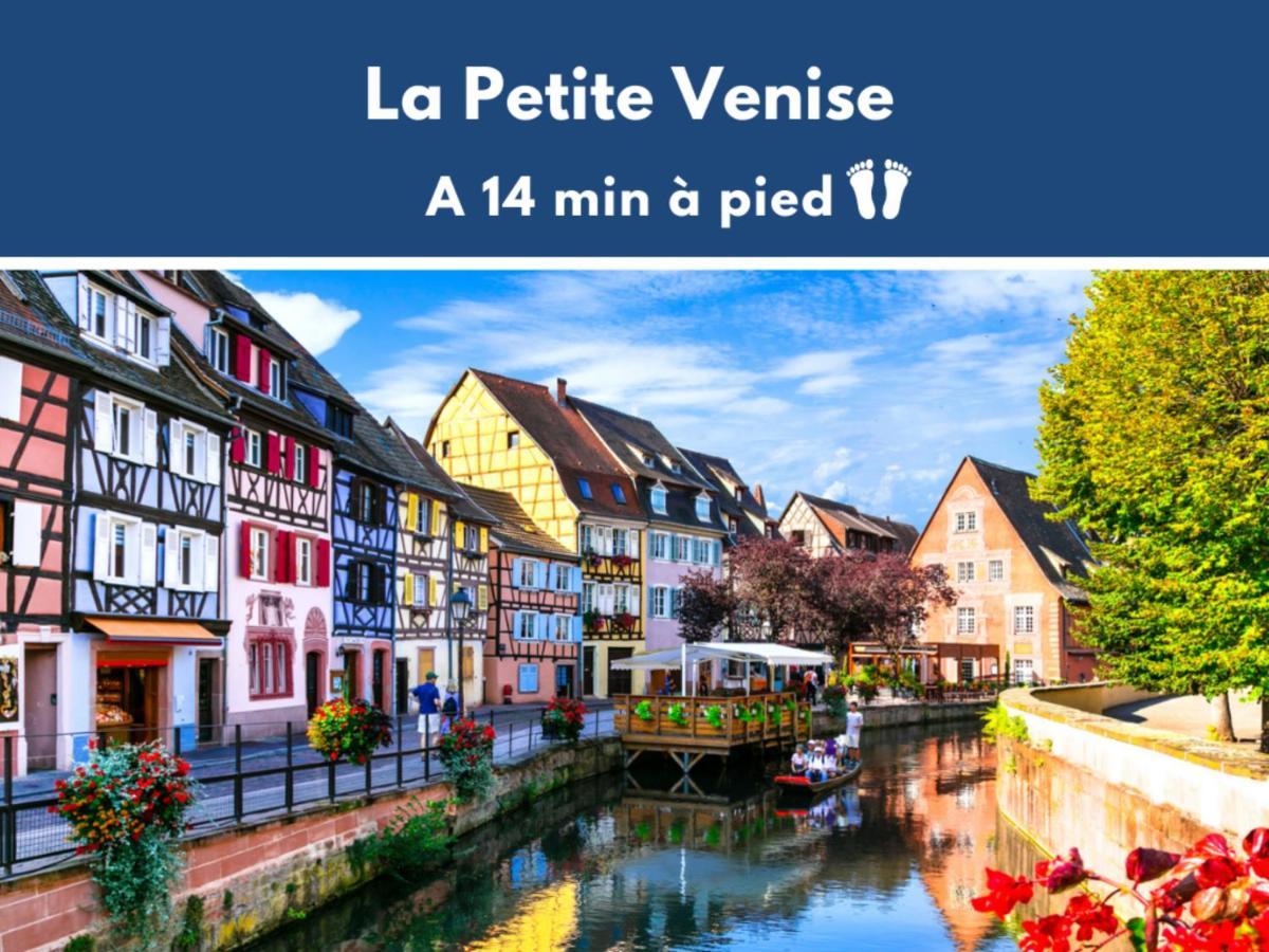 Centre Ville - Balcon - Parking Gratuit Colmar Exterior photo